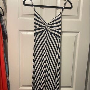 Blue and White summer maxi